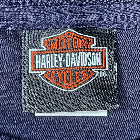 2020 Navy Harley Davidson Daytona Beach Shirt 🏍⛱ - Picture 4 of 4